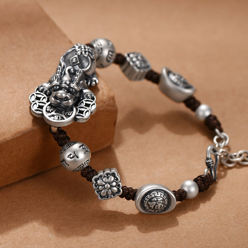 Lucky Beast Bracelet – Pixiu Grips Fortune Tight | Zen Ara Grove