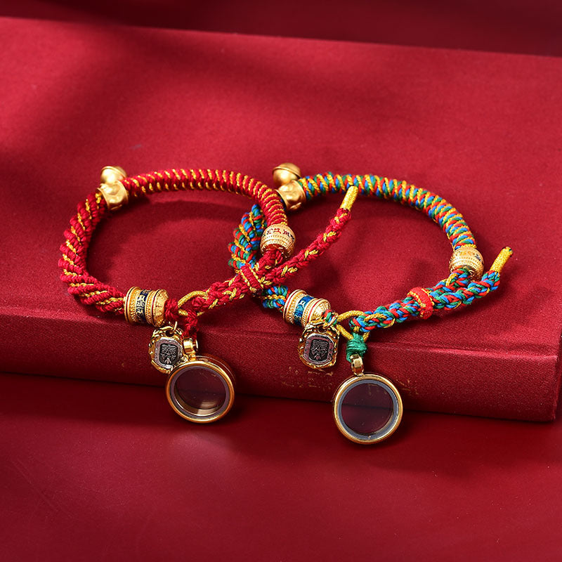 Himalayan Blessing Bracelet – Handwoven Threads of Peace | Zen Ara Grove