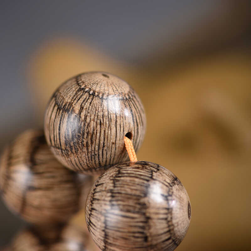 TODAY ONLY! Rattan Eagle-Eye Wood Mala Bracelet