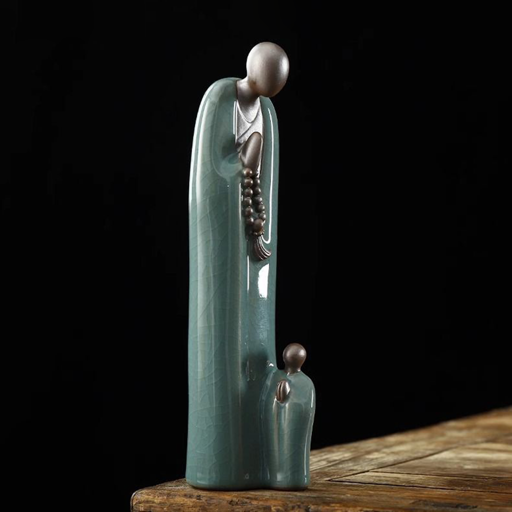 Minimalist Ceramic Formless Buddha – Serene Meditation Decor for Mindful Living | Zen Ara Grove