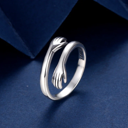 Eternal Embrace – Minimalist Zen Love Ring | Zen Ara Grove