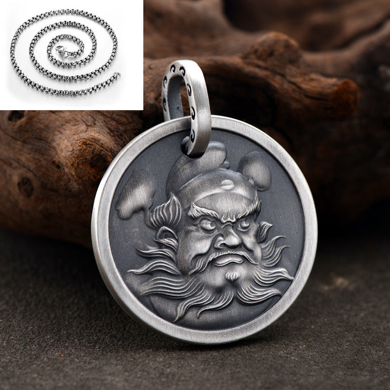 Classic Zhong Kui Blessing Pendant – Ward Off Evil with Heritage Style | Zen Ara Grove