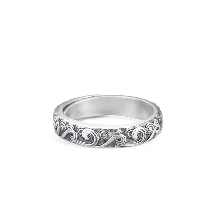 Simple Zen-Inspired Cloud Ring | Zen Ara Grove