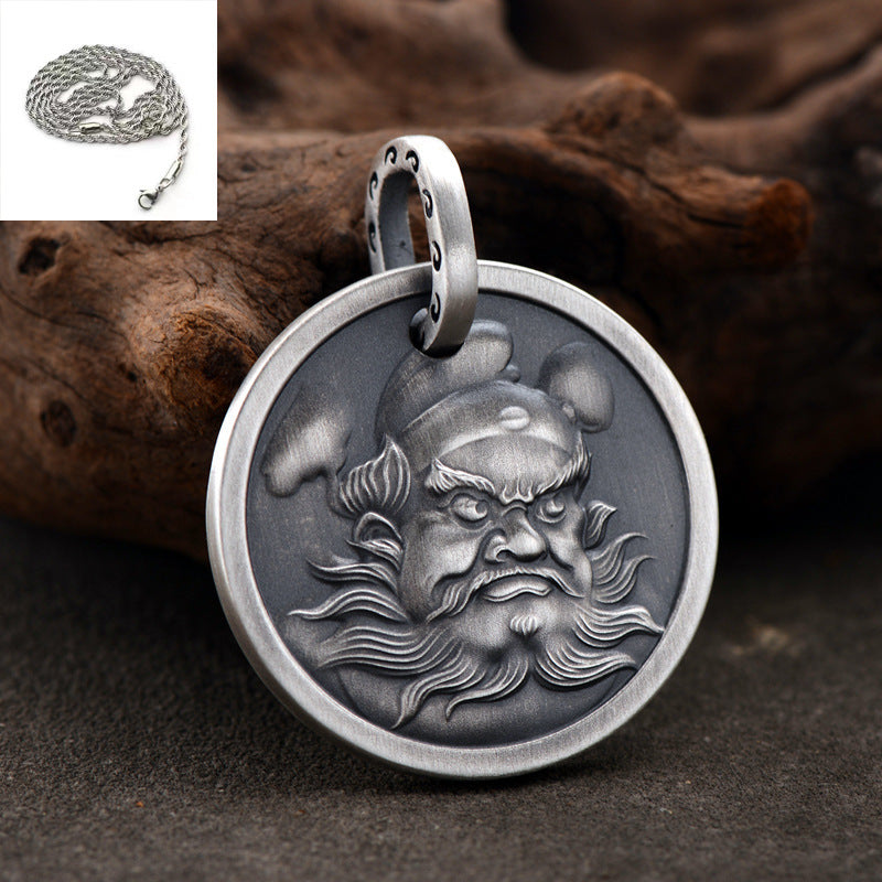 Classic Zhong Kui Blessing Pendant – Ward Off Evil with Heritage Style | Zen Ara Grove