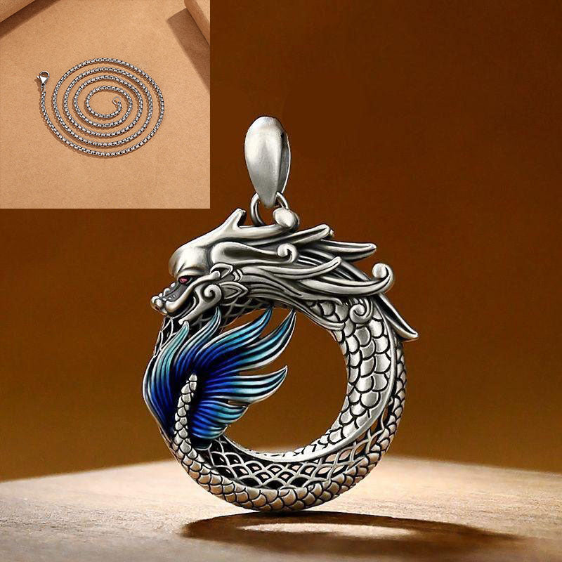 Auspicious Dragon Necklace – Power, Wisdom, and Good Fortune  | Zen Ara Grove