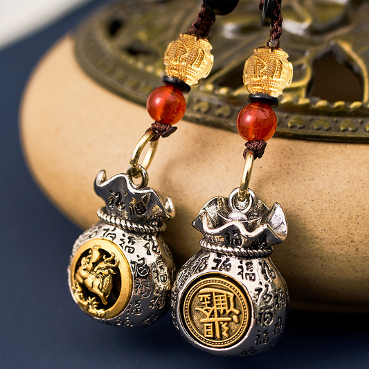 Mini Blessing Pouch: Keychain & Bag Charm