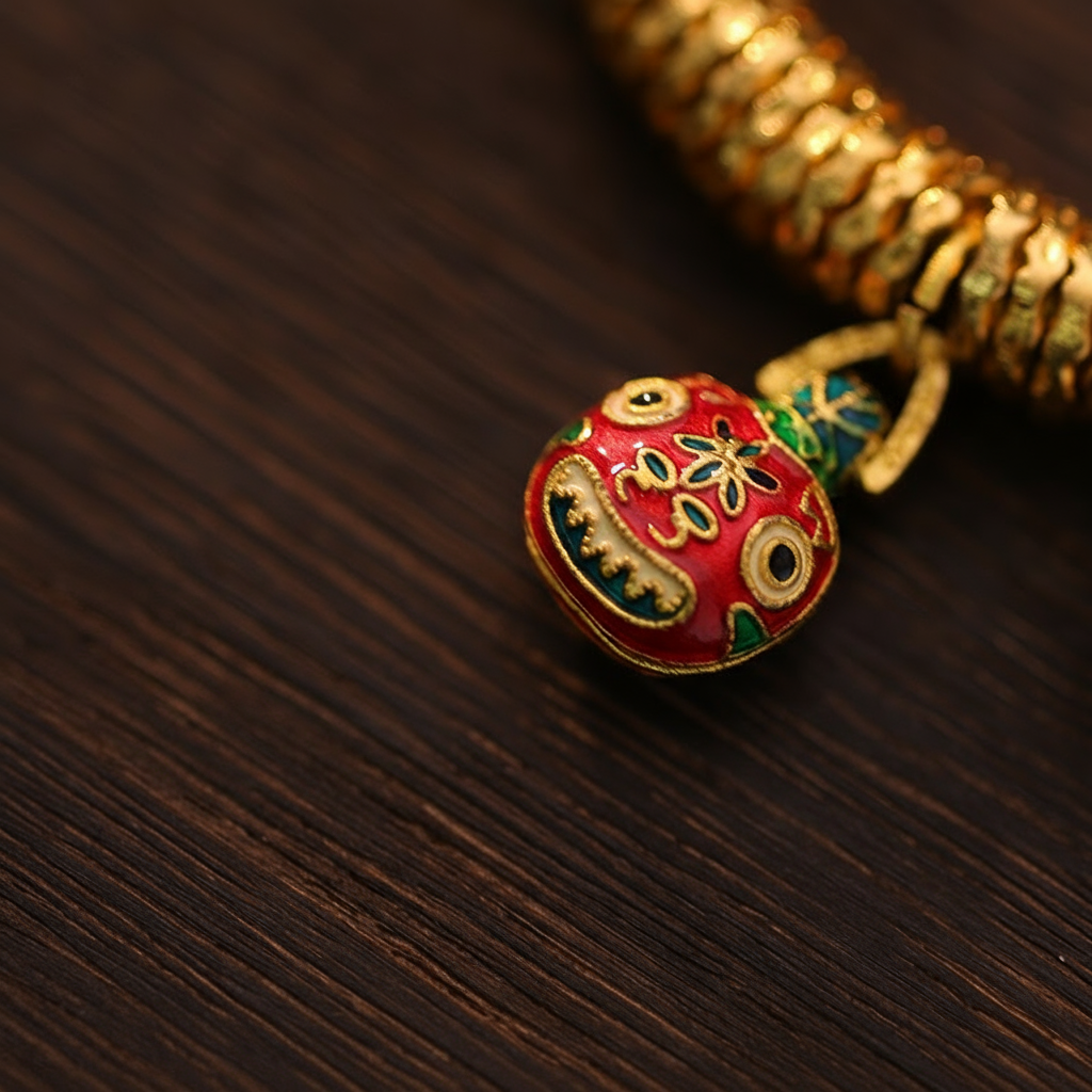 Handcrafted Braided Rope Bracelet · Enamel Pendant | Zen Ara Grove