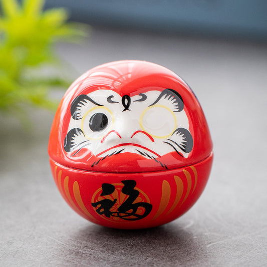 Daruma Spirit – Lucky Doll Symbolizing Perseverance & Fortune | Zen Ara Grove