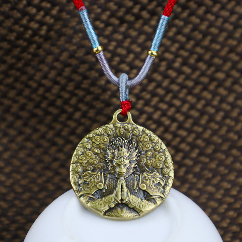 Wukong Prayer Pendant | Zen Ara Grove