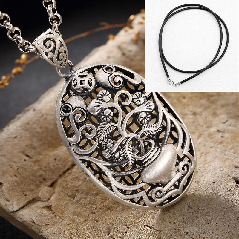 Meditative Plant Pendant – Simple Grace, Deep Calm | Zen Ara Grove