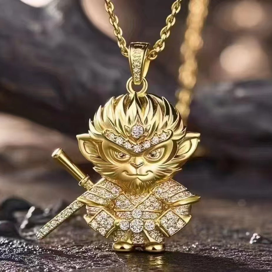 Wukong Pendant|Unchained Spirit, Boundless Sky | Zen Ara Grove
