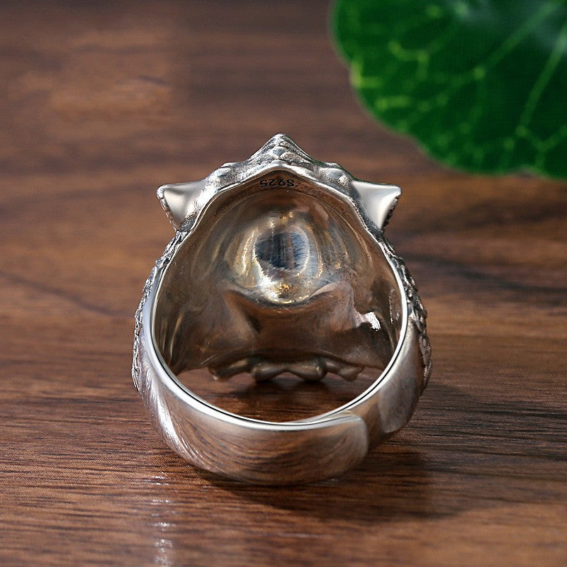 Tang Lion Ring – Ancient Guardian of Fortune | Zen Ara Grove