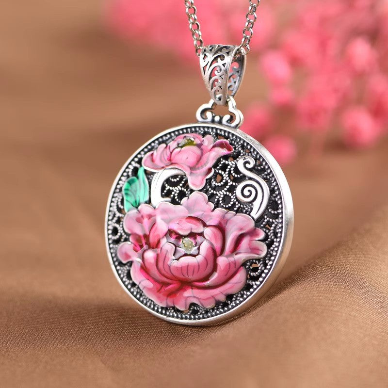 Hollow Carved Peacock Amulet – Elegance from Within | Zen Ara Grove