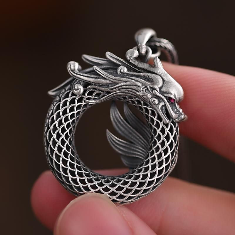 Auspicious Dragon Necklace – Power, Wisdom, and Good Fortune  | Zen Ara Grove