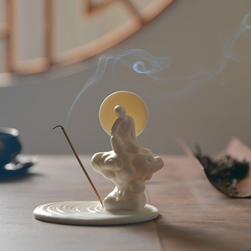 Ceramic Zen “Formless Buddha” Ornament | Zen Ara Grove