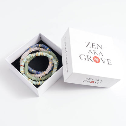 Natural Aventurine Abacus Bead Bracelet – A Symbol of Prosperity and Balance | Zen Ara Grove