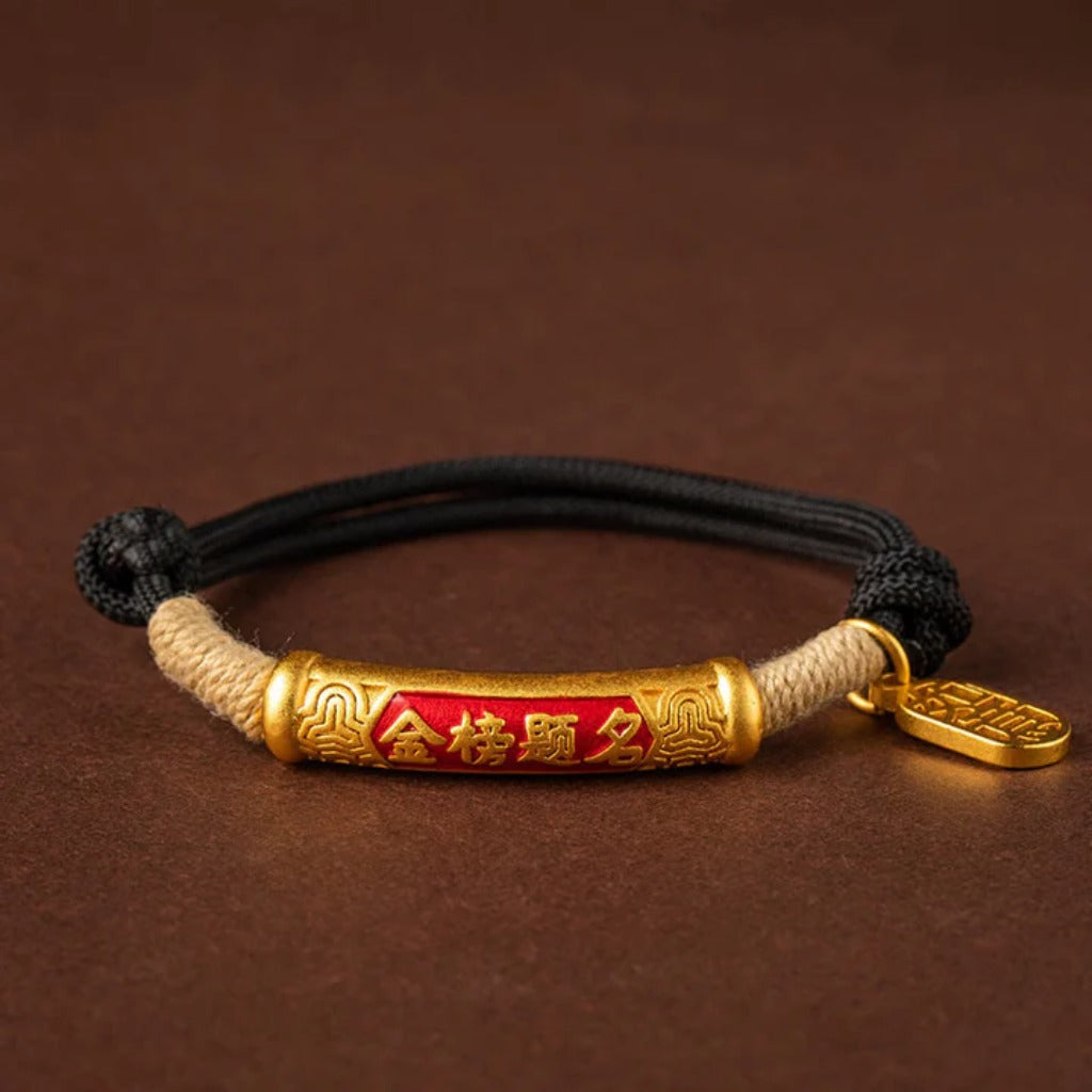 Handwoven Red String Bracelet – Harmony, Strength, and Prosperity | Zen Ara Grove