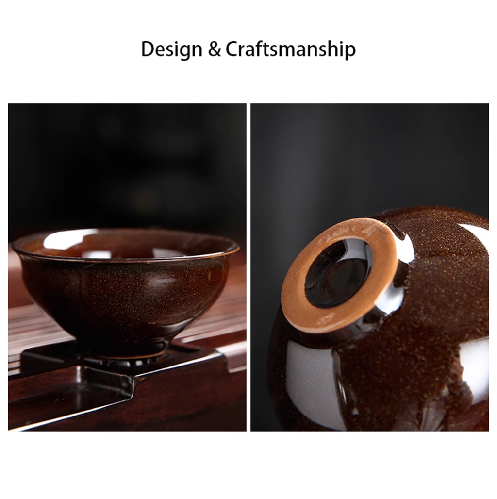 Artisan Porcelain Tea Cup – Unique Kiln-Varied Colors with Koi Design | Zen Ara Grove