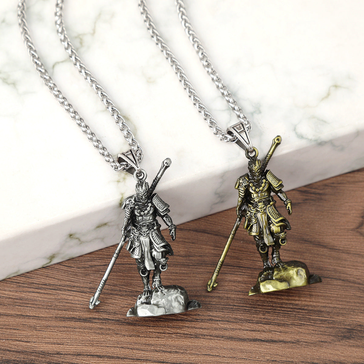Legendary Wukong Pendant – Guardian of Strength and Spirit | Zen Ara Grove | Zen Ara Grove