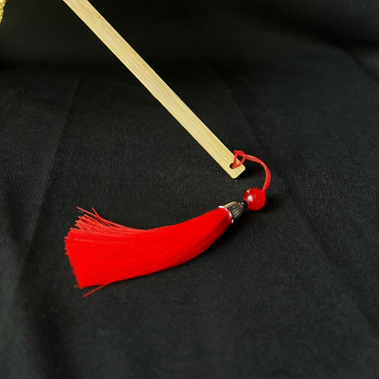 Taoist Bagua Banana Leaf Fan | Zen Ara Grove