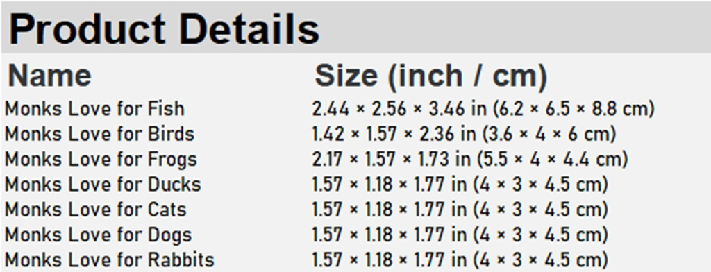 Monastic Love for Animals Collection | Zen Ara Grove