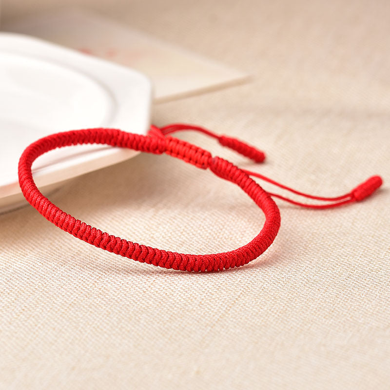 Handmade Multi-Color Diamond Knot Rope Bracelet – Colors Carrying Good Fortune | Zen Ara Grove