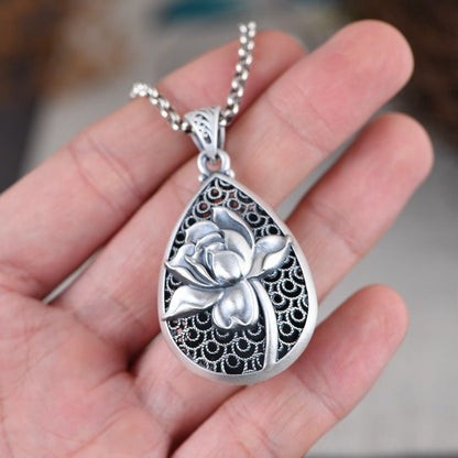 Koi & Lotus Pendant – A Symbol of Fortune and Flow | Zen Ara Grove