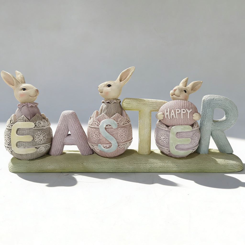 Easter Bunny and Egg Table Décor – Creativity & Joy | Zen Ara Grove