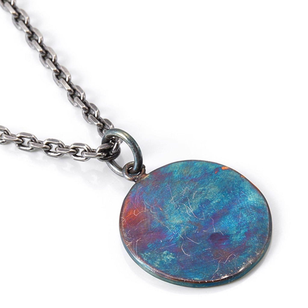 Custom 99 Silver Yin‑Yang Galaxy Pendant – Personalized Necklace of Courage & Infinity | Zen Ara Grove