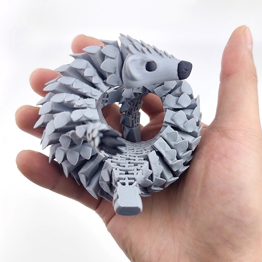Fully Articulated Pangolin Fidget – Movable Scales, Calming Touch | Zen Ara Grove