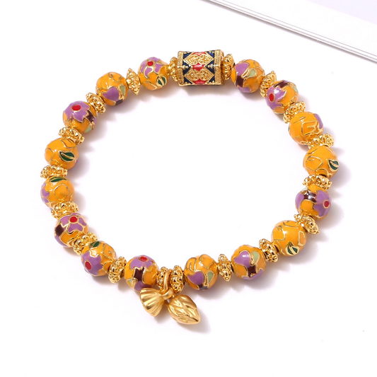 Handcrafted Cloisonné Filigree Enamel – Flourishing Flowers Series | Zen Ara Grove