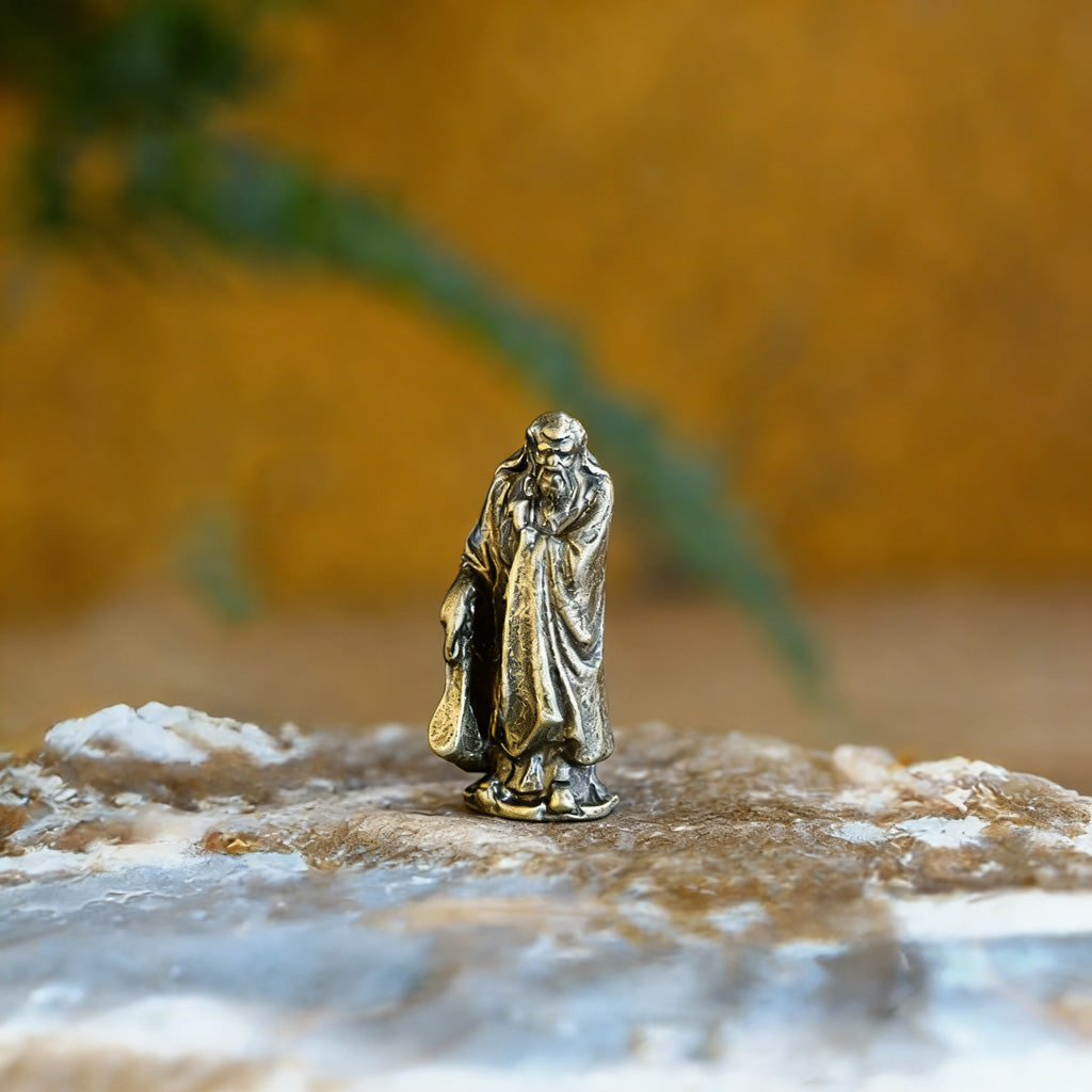 Mini Brass Figurines – Zen Series with Buddha, Bodhidharma, Guanyin, Animals & More – Symbol of Mindfulness | Zen Ara Grove