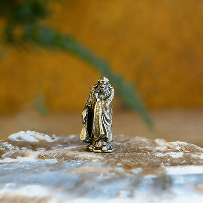 Mini Brass Figurines – Zen Series with Buddha, Bodhidharma, Guanyin, Animals & More – Symbol of Mindfulness | Zen Ara Grove