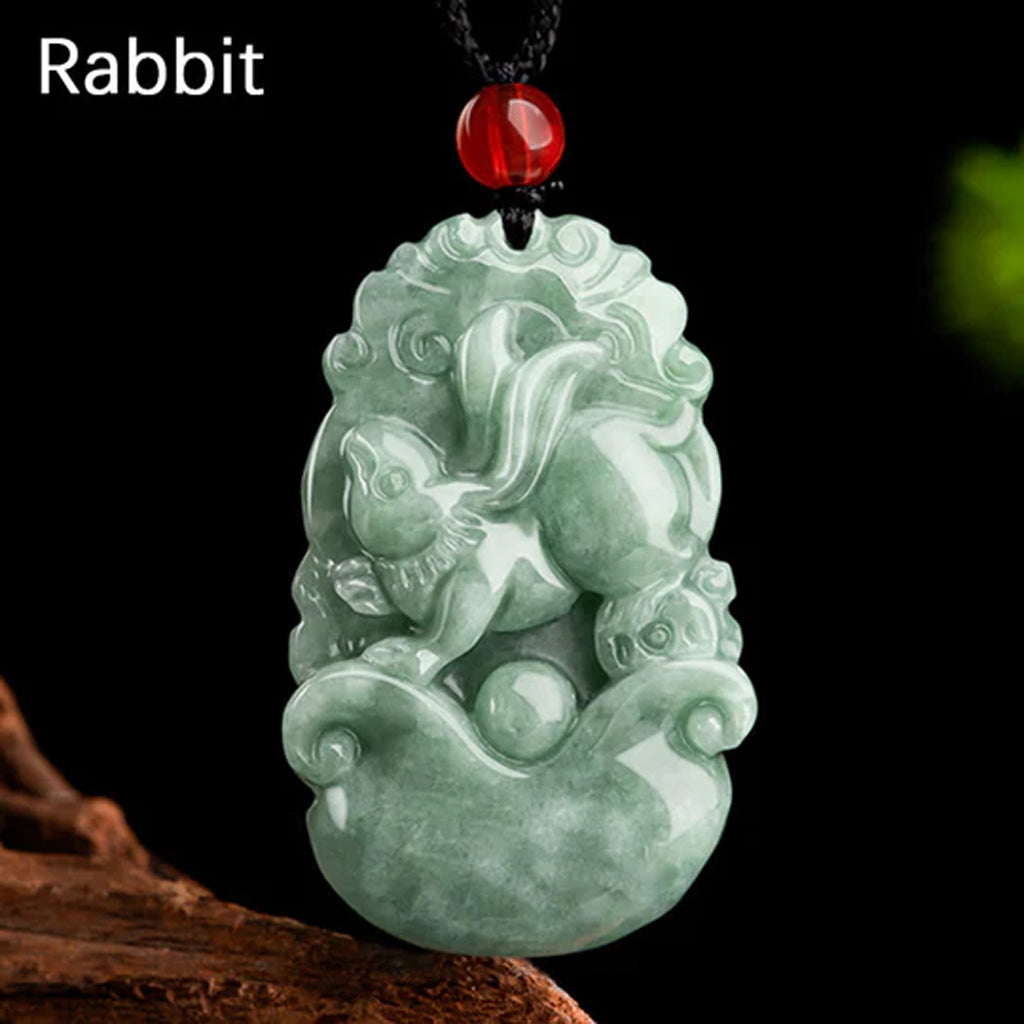 Chinese Zodiac Jade Pendant – Eternal Blessing & Protection | Zen Ara Grove