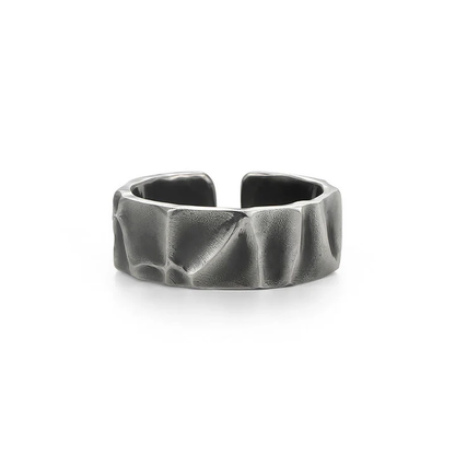 Faceted Light Ring – 999 Silver Artisan Craft | Zen Ara Grove