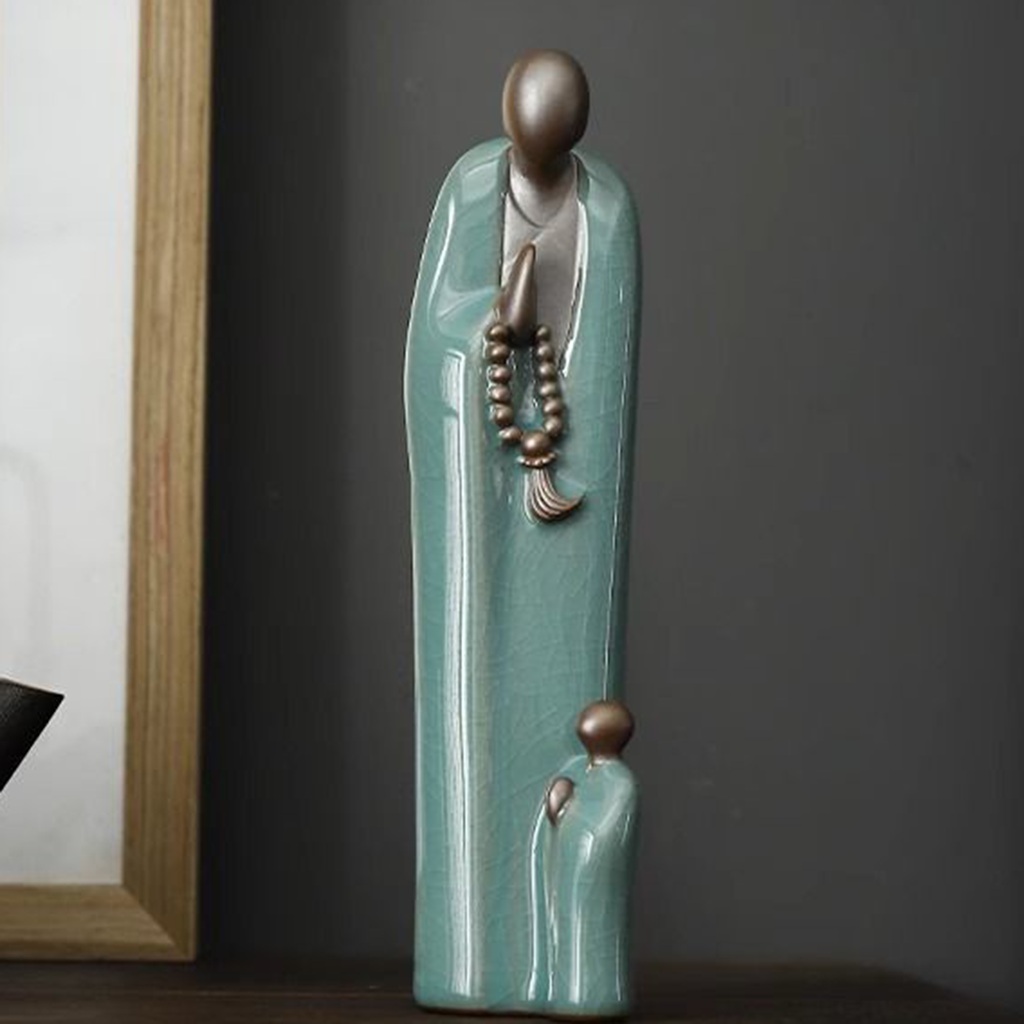 Minimalist Ceramic Formless Buddha – Serene Meditation Decor for Mindful Living | Zen Ara Grove