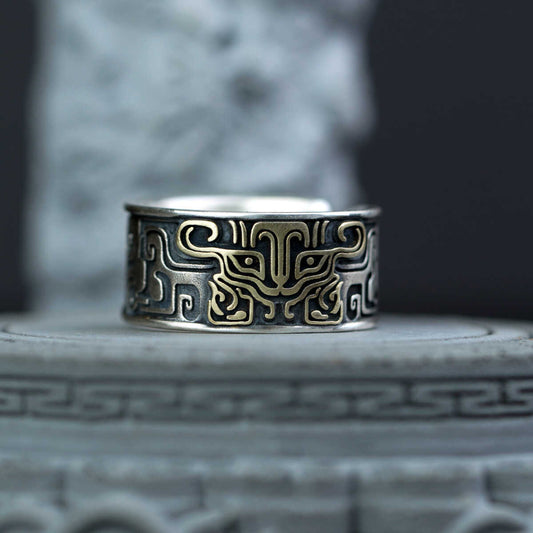 Feng Shui Taotie Ring – Symbol of Protection and Prosperity | Zen Ara Grove