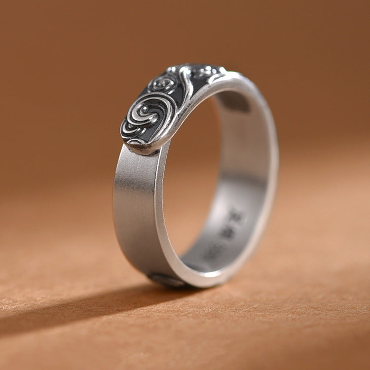 Simple Zen-Inspired Cloud Ring | Zen Ara Grove
