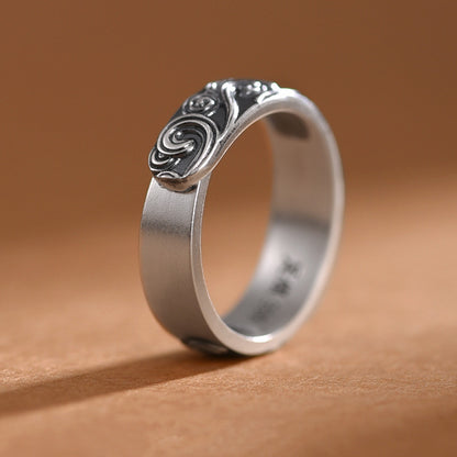 Simple Zen-Inspired Cloud Ring | Zen Ara Grove