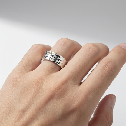 $9.99 LIMITED TIME OFFER Wolf Totem Ring – Symbol of Strength and Freedom | Zen Ara Grove