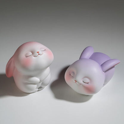 Adorable Bunny Collectible – Hands & Feet Together Prayer Style | Zen Ara Grove