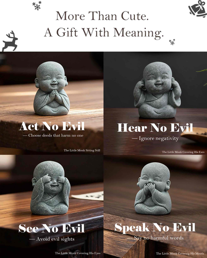 The Four Little Zen Monks | Zen Ara Grove