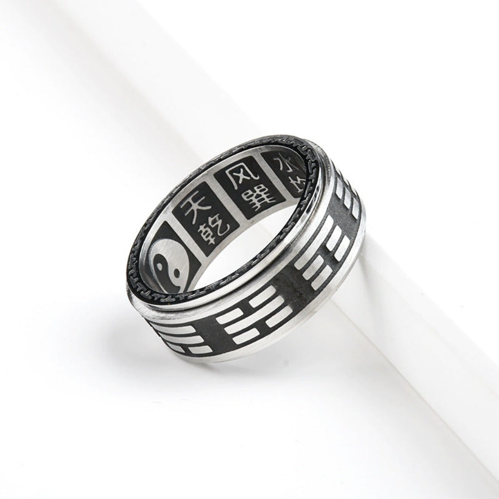 Rotatable Yin-Yang Ring – Mindful Energy Flow  | Zen Ara Grove
