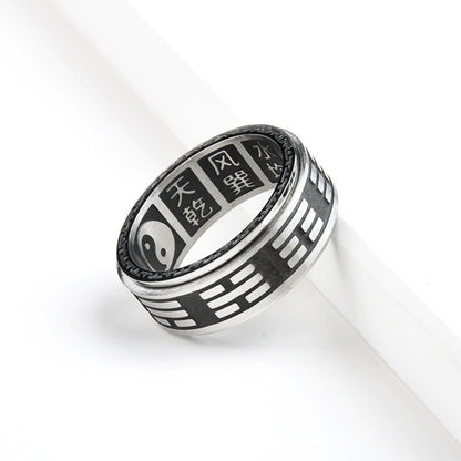 Rotatable Yin-Yang Ring – Mindful Energy Flow  | Zen Ara Grove