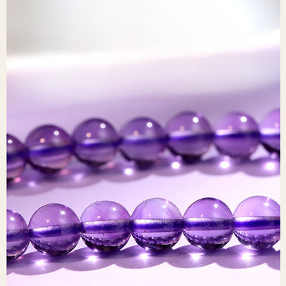Handcrafted Natural Amethyst Pixiu Bracelet – Love & Prosperity | Zen Ara Grove
