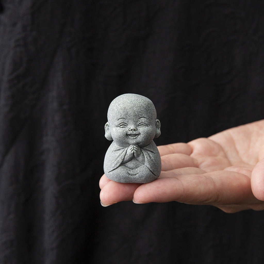 Limited-Time Offer — The Four Little Zen Monks 4-Piece Set | Save 60% | Zen Ara Grove