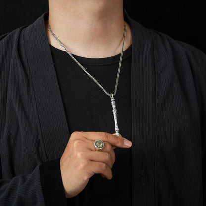 Wukong Ruyi Staff Pendant – Symbol of Strength & Freedom | Zen Ara Grove