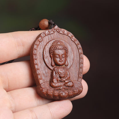 Sandalwood & Rosewood Pendant – Symbol of Protection and Inner Peace | Zen Ara Grove