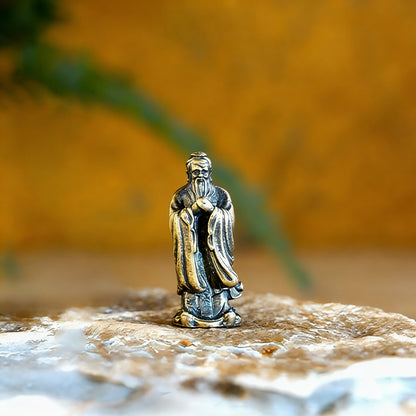 Mini Brass Figurines – Zen Series with Buddha, Bodhidharma, Guanyin, Animals & More – Symbol of Mindfulness | Zen Ara Grove