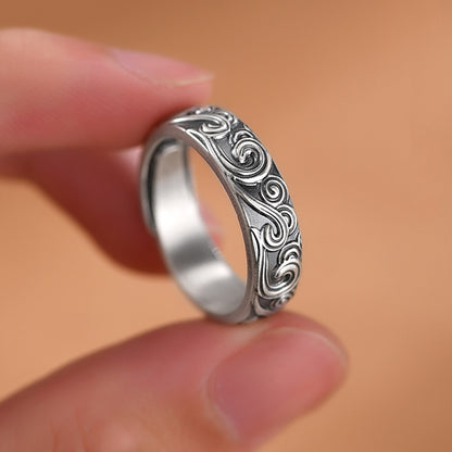 Simple Zen-Inspired Cloud Ring | Zen Ara Grove